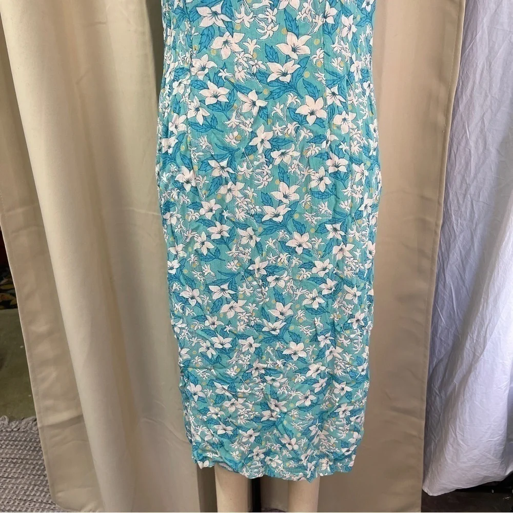 April Cornell Floral Midi Dress Small